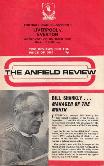 Match programme